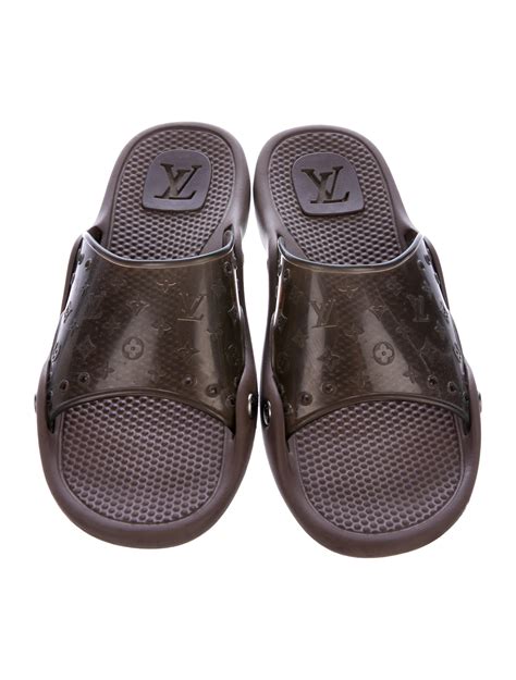 lv slides mens price|luxury sandals men.